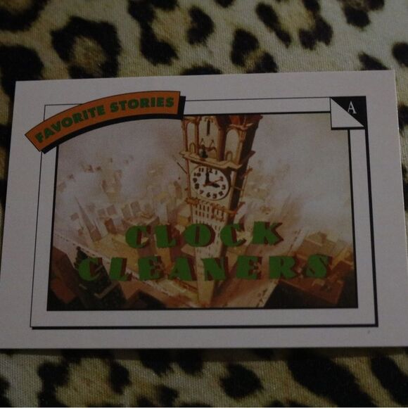 FS Clock Cleaners A25 Disney Card - Picture 1 of 2